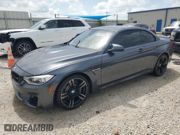 2016 BMW M4 with VIN WBS3U9C58GP969200, listed as a Copart auction lot 64561124 with 42,563 mi miles and Salvage Title. Bid and sale history available at carsss.com. Image 1.
