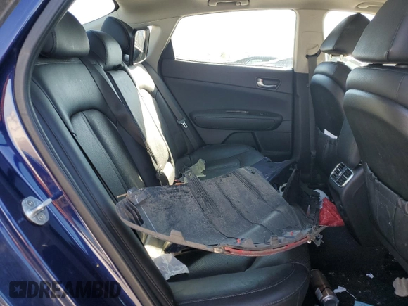 2017 Kia Optima EX with VIN 5XXGU4L32HG148418, listed as a Copart auction lot 54163215 with 99,850 mi miles and Salvage title. Bid and sale history available at DreamBid. Image 11.