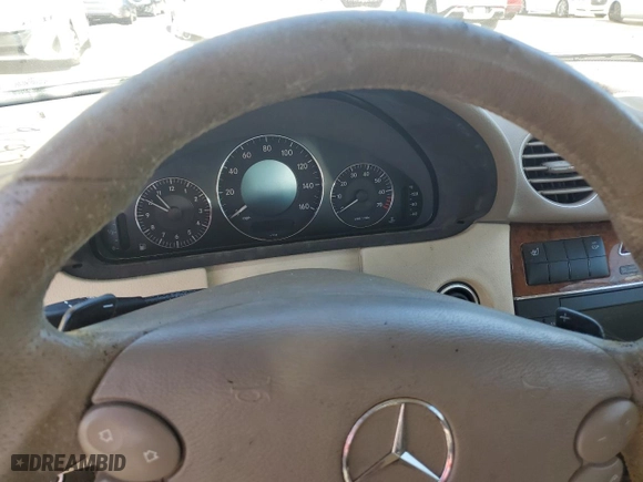 2008 Mercedes-Benz CLK-Class 5.5L with VIN WDBTK72F38T095812, listed as a Copart auction lot 74096994 with 0 mi miles and Salvage Title. Bid and sale history available at carsss.com. Image 9.