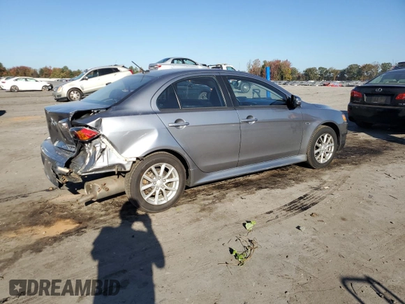 2015 Mitsubishi Lancer ES with VIN JA32U2FU2FU012430, listed as a Copart auction lot 76237754 with 51,508 mi miles and Salvage Title. Bid and sale history available at DreamBid. Image 3.