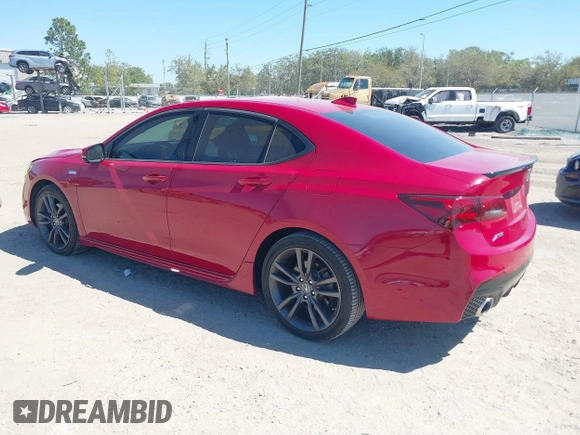 2018 Acura TLX w/A-SPEC Pkg with VIN 19UUB2F67JA007933, listed as a IAAI auction lot 41774816 with 68,823 mi miles. Bid and sale history available at carsss.com. Image 3.