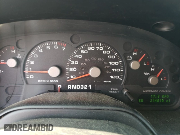 2005 Ford Explorer XLT с VIN 1FMZU73K15ZA16160, выставлен на аукционе Copart как лот 63665895 с пробегом 214 810 миль миль и Списание • Salvage title. История ставок и продаж доступна на DreamBid. Изображение 9.