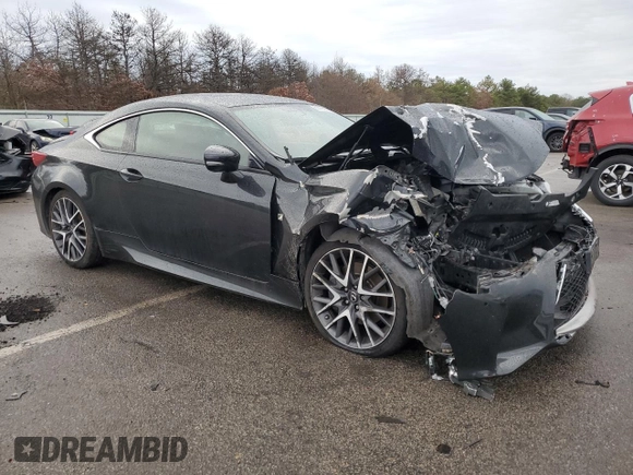 2017 Lexus RC with VIN JTHSM5BC9H5002859, listed as a Copart auction lot 82009264 with 71,464 mi miles and Salvage Title. Bid and sale history available at carsss.com. Image 4.