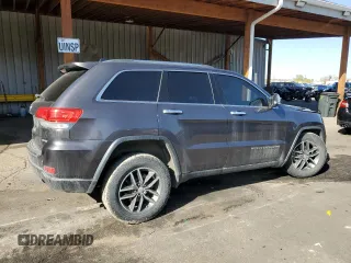 2018 Jeep Grand Cherokee Limited with VIN 1C4RJFBG5JC488542, listed as a Copart auction lot 52099495 with 57,305 mi miles and Salvage Title. Bid and sale history available at DreamBid. Image 3.