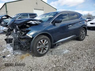 2017 Nissan Murano SL z VIN 5N1AZ2MHXHN117469, wystawiony jako Copart lot #45397545 z przebiegiem 123 792 mil mil oraz Szkoda całkowita • Salvage title. Historia ofert i sprzedaży dostępna na DreamBid. Obrazek 1.