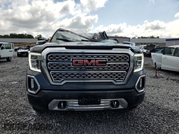 2021 GMC Sierra 1500 Denali with VIN 1GTU9FEL1MZ252967, listed as a Copart auction lot 58204675 with 34,686 mi miles and Salvage title. Bid and sale history available at DreamBid. Image 5.