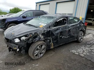 2014 Hyundai Elantra SE with VIN 5NPDH4AE3EH544241, listed as a Copart auction lot 55977775 with Not provided miles and Salvage title. Bid and sale history available at DreamBid. Image 1.