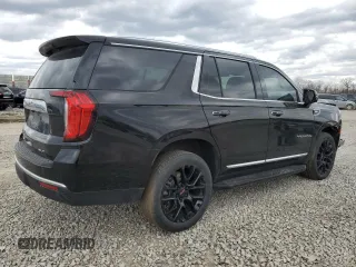 2022 GMC Yukon SLT with VIN 1GKS2BKD4NR247222, listed as a Copart auction lot 50416345 with 0 mi miles and Salvage Title. Bid and sale history available at carsss.com. Image 3.