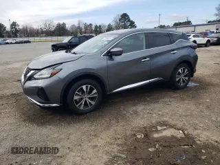 2020 Nissan Murano S with VIN 5N1AZ2AJ6LN157113, listed as a Copart auction lot 41660225 with 67,006 mi miles and Salvage Title. Bid and sale history available at DreamBid. Image 1.