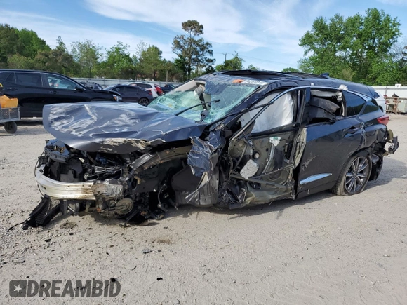 2020 Acura RDX Technology with VIN 5J8TC2H56LL007877, listed as a Copart auction lot 54269245 with Not provided miles and Salvage title. Bid and sale history available at DreamBid. Image 1.