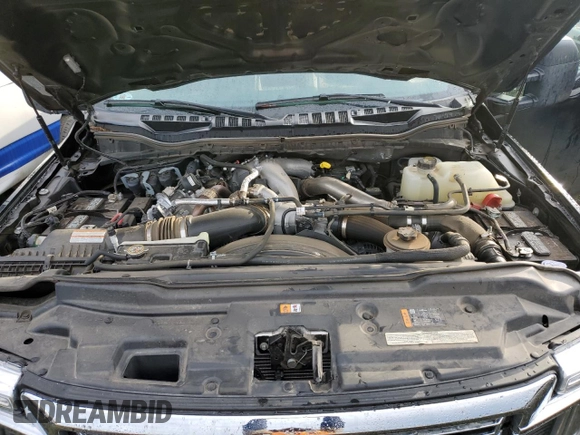 2021 Ford F-350 XL with VIN 1FT8W3DT3MEC08695, listed as a Copart auction lot 43488083 with 22,123 mi miles and Salvage title. Bid and sale history available at DreamBid. Image 11.