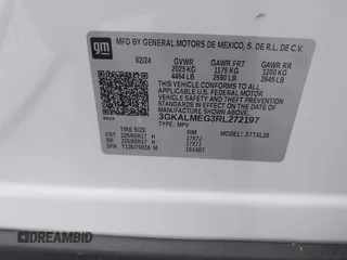 2024 GMC Terrain SLE with VIN 3GKALMEG3RL272197, listed as a IAAI auction lot 42550868 with 15,611 mi miles and . Bid and sale history available at DreamBid. Image 9.
