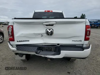 2023 Ram 2500 Laramie with VIN 3C6UR5FJ1PG634158, listed as a Copart auction lot 57164505 with 18,279 mi miles and Salvage title. Bid and sale history available at DreamBid. Image 6.