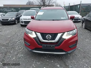 2017 Nissan Rogue SL with VIN JN8AT2MV6HW267377, listed as a IAAI auction lot 41143466 with 200,964 mi miles. Bid and sale history available at carsss.com. Image 12.