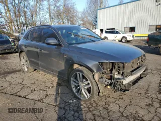 2015 Audi SQ5 Premium Plus with VIN WA1CGAFP5FA120263, listed as a Copart auction lot 41537585 with 161,900 mi miles and Salvage Title. Bid and sale history available at carsss.com. Image 4.