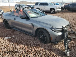 2022 BMW M4 Competition xDrive with VIN WBS33BA07NCJ47378, listed as a Copart auction lot 38846674 with 0 mi miles. Bid and sale history available at carsss.com. Image 4.