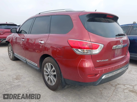 2015 Nissan Pathfinder SV z VIN 5N1AR2MN5FC612886, wystawiony jako IAAI lot #42294058 z przebiegiem 199 896 mil mil oraz . Historia ofert i sprzedaży dostępna na DreamBid. Obrazek 3.