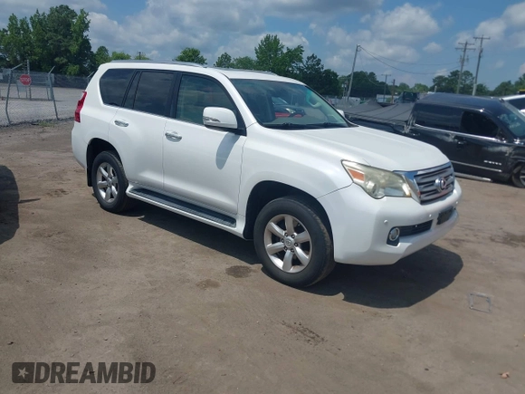 2011 Lexus GX 460 with VIN JTJBM7FX4B5034021, listed as a IAAI auction lot 42643644 with 176,604 mi miles and . Bid and sale history available at DreamBid. Image 1.