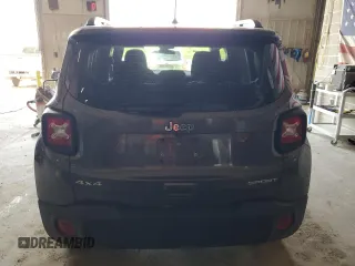 2019 Jeep Renegade Upland z VIN ZACNJBAB6KPK00521, wystawiony jako Copart lot #54684065 z przebiegiem 75 095 mil mil oraz Szkoda całkowita • Salvage title. Historia ofert i sprzedaży dostępna na DreamBid. Obrazek 6.