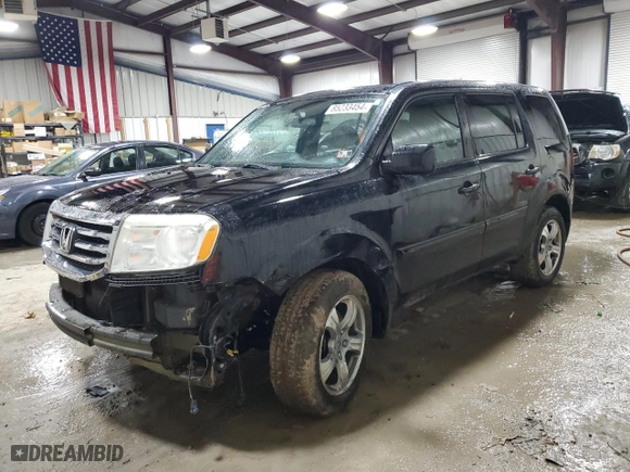 2014 Honda Pilot EX-L with VIN 5FNYF4H58EB020000, listed as a Copart auction lot 85233454 with 182,913 mi miles and Salvage Title. Bid and sale history available at carsss.com. Image 1.