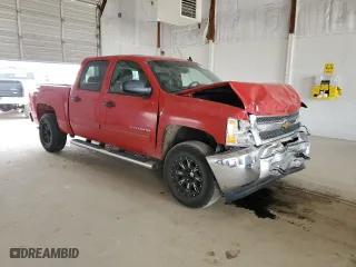 2013 Chevrolet Silverado 1500 LT with VIN 3GCPKSE71DG227791, listed as a Copart auction lot 48872485 with 118,791 mi miles and Salvage Title. Bid and sale history available at carsss.com. Image 4.