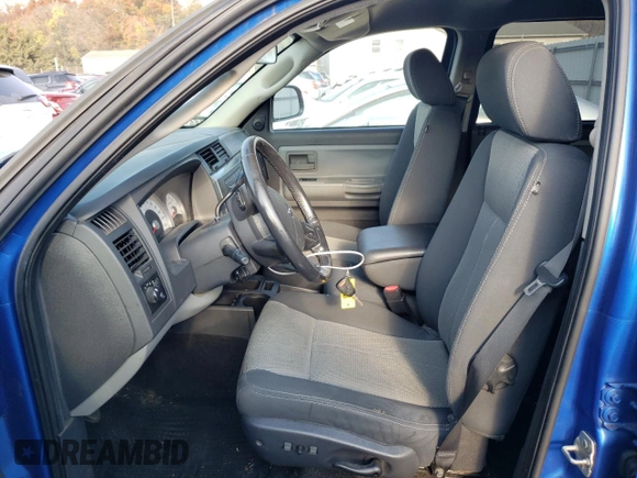 2008 Dodge Dakota with VIN 1D7HW78N38S550177, listed as a Copart auction lot 77898264 with 117,222 mi miles and Salvage title. Bid and sale history available at DreamBid. Image 7.