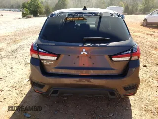 2020 Mitsubishi Outlander ES with VIN JA4AP3AU3LU008250, listed as a Copart auction lot 50710675 with 109,532 mi miles and Salvage title. Bid and sale history available at DreamBid. Image 6.
