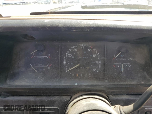 1991 Ford F-350 with VIN 1FDKF37HXMNA60280, listed as a Copart auction lot 56526745 with 53,953 mi miles and Salvage title. Bid and sale history available at DreamBid. Image 9.