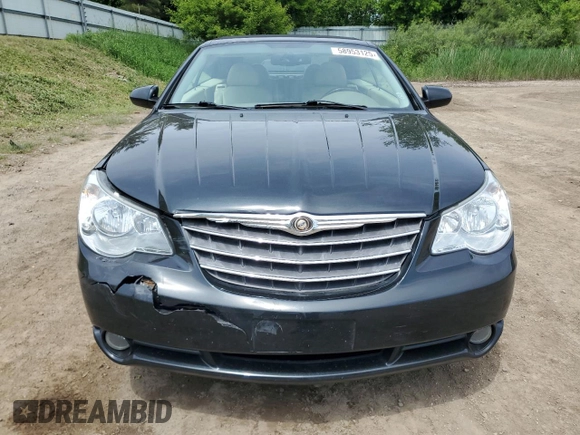 2008 Chrysler Sebring Limited with VIN 1C3LC65M08N676311, listed as a Copart auction lot 58953125 with 157,212 mi miles and Clean title. Bid and sale history available at DreamBid. Image 5.