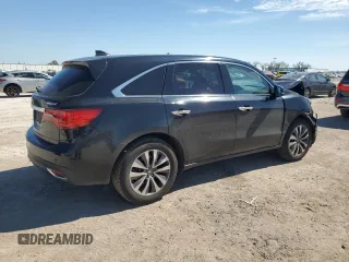 2015 Acura MDX Technology with VIN 5FRYD3H40FB011489, listed as a Copart auction lot 47529075 with 219,915 mi miles and Clean Title. Bid and sale history available at DreamBid. Image 3.
