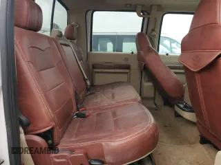 2010 Ford F-350 XL with VIN 1FTWW3DR4AEA57907, listed as a Copart auction lot 43471945 with 121,505 mi miles and Salvage title. Bid and sale history available at DreamBid. Image 10.