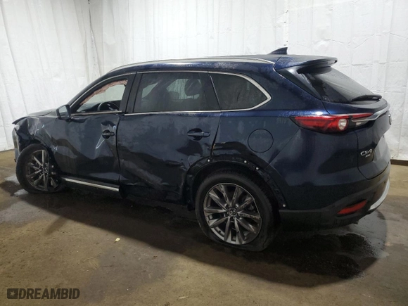 2021 Mazda CX-9 Grand Touring with VIN JM3TCBDY0M0536038, listed as a Copart auction lot 75360564 with 8,133 mi miles and Salvage Title. Bid and sale history available at carsss.com. Image 2.