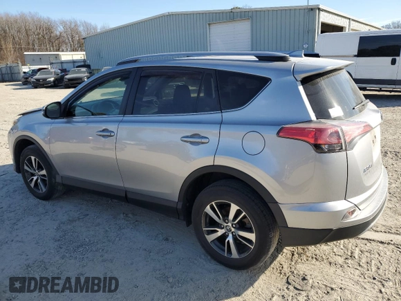 2018 Toyota RAV4 XLE with VIN JTMWFREV9JJ209010, listed as a Copart auction lot 46638075 with 50,553 mi miles and Salvage Title. Bid and sale history available at DreamBid. Image 2.