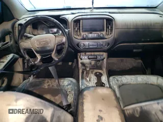 2021 GMC Canyon 4WD AT4 w/Cloth with VIN 1GTG6FEN9M1121579, listed as a Copart auction lot 45807625 with 0 mi miles and Salvage Title. Bid and sale history available at carsss.com. Image 8.