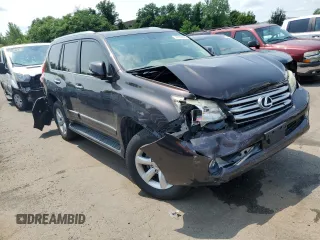 2012 Lexus GX 460 with VIN JTJBM7FX9C5036817, listed as a Copart auction lot 57619005 with 172,994 mi miles and Salvage title. Bid and sale history available at DreamBid. Image 4.