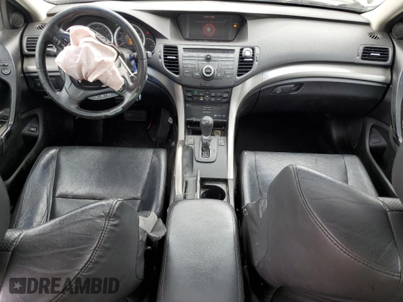 2009 Acura TSX with VIN JH4CU26689C025697, listed as a Copart auction lot 61535445 with 211,074 mi miles and Salvage title. Bid and sale history available at DreamBid. Image 8.