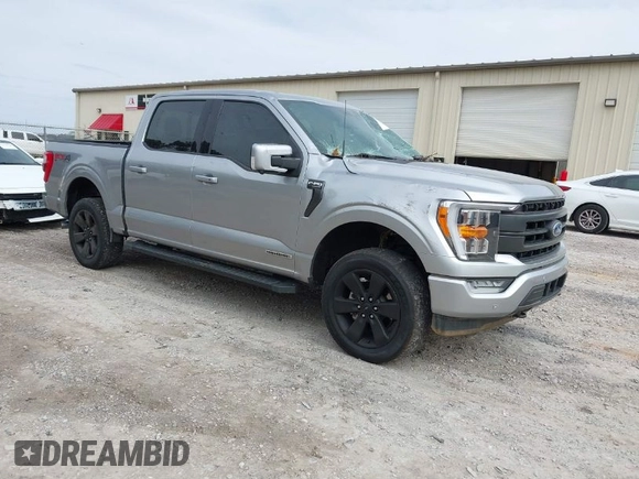2021 Ford F-150 XL with VIN 1FTFW1ED4MFB51064, listed as a IAAI auction lot 41747593 with 35,842 mi miles. Bid and sale history available at carsss.com. Image 1.