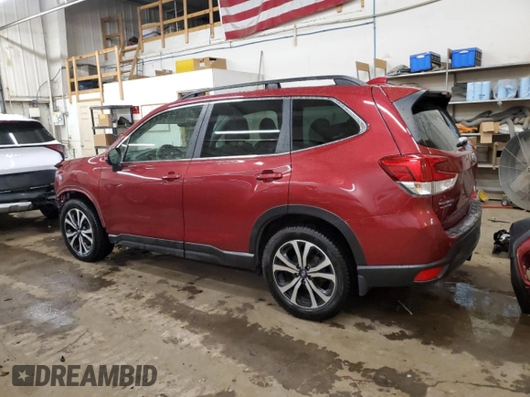 2021 Subaru Forester Limited with VIN JF2SKAUC9MH526438, listed as a Copart auction lot 51690525 with 46,773 mi miles and Salvage Title. Bid and sale history available at carsss.com. Image 2.