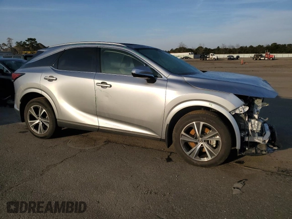 2023 Lexus RX with VIN 2T2BAMCA5PC020189, listed as a Copart auction lot 46678454 with 4,454 mi miles. Bid and sale history available at carsss.com. Image 4.
