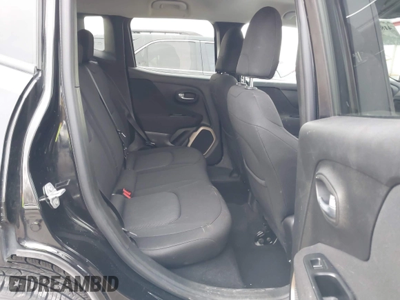 2017 Jeep Renegade Latitude with VIN ZACCJBBB8HPE73414, listed as a IAAI auction lot 41830671 with 105,227 mi miles. Bid and sale history available at carsss.com. Image 8.