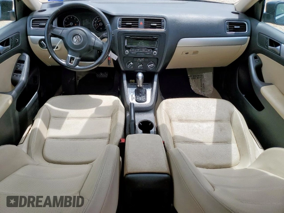 2013 Volkswagen Jetta SE with VIN 3VWDX7AJ3DM434233, listed as a Copart auction lot 60697485 with 74,333 mi miles and Salvage title. Bid and sale history available at DreamBid. Image 8.