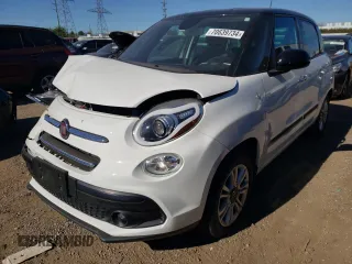 2019 FIAT 500L Pop with VIN ZFBNFAAH7KZ042391, listed as a Copart auction lot 70639734 with 44,278 mi miles and Salvage Title. Bid and sale history available at carsss.com. Image 1.