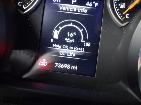 2019 Jeep Wrangler Unlimited Sport S with VIN 1C4HJXDG7KW568441, listed as a IAAI auction lot 41142271 with 73,698 mi miles and . Bid and sale history available at DreamBid. Image 16.