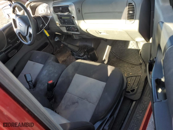 2005 Ford Ranger XL with VIN 1FTYR10D95PA89521, listed as a Copart auction lot 50408965 with 243,842 mi miles and Salvage Title. Bid and sale history available at carsss.com. Image 8.