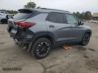2021 Chevrolet TrailBlazer LT with VIN KL79MPS2XMB069059, listed as a Copart auction lot 85929054 with 60,299 mi miles and Salvage Title. Bid and sale history available at carsss.com. Image 3.