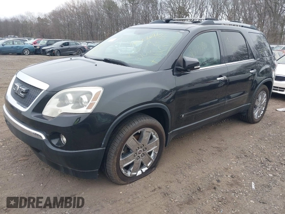 2010 GMC Acadia SLT2 with VIN 1GKLVNED1AJ141604, listed as a IAAI auction lot 41927691 with Not Provided miles and . Bid and sale history available at DreamBid. Image 2.