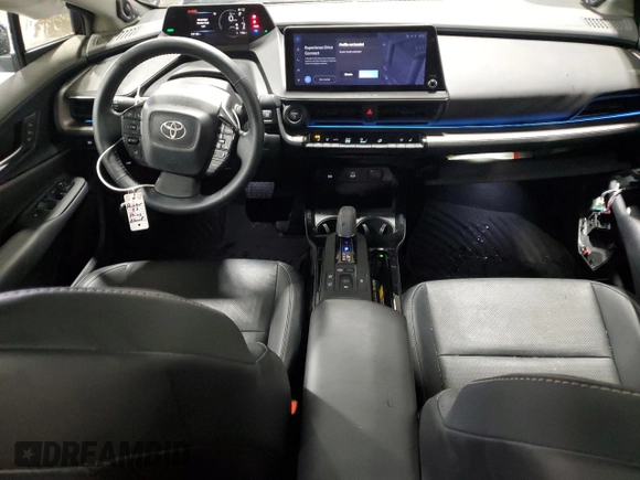 2023 Toyota Prius LE with VIN JTDADABU0P3000216, listed as a Copart auction lot 51135365 with 18,138 mi miles and Salvage Title. Bid and sale history available at DreamBid. Image 8.