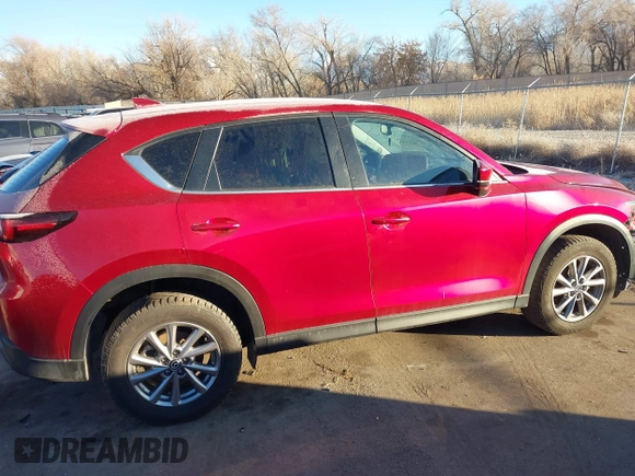 2022 Mazda CX-5 2.5 S Preferred Package with VIN JM3KFBCM2N1547930, listed as a IAAI auction lot 41325374 with 53,004 mi miles. Bid and sale history available at carsss.com. Image 14.