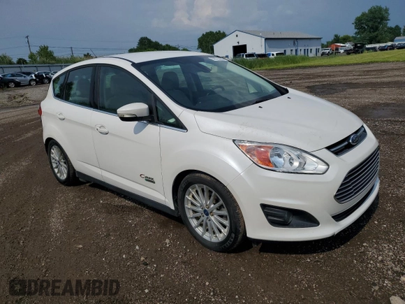 2016 Ford C-Max Energi SEL with VIN 1FADP5CU2GL119952, listed as a Copart auction lot 59575884 with 76,790 mi miles and Salvage Title. Bid and sale history available at carsss.com. Image 4.