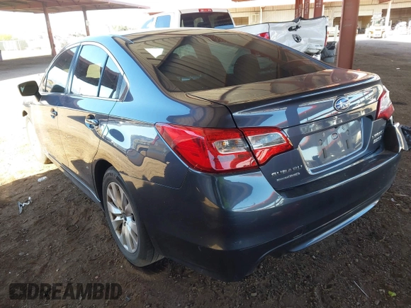 2017 Subaru Legacy with VIN 4S3BNAB65H3060237, listed as a IAAI auction lot 41830017 with 92,413 mi miles. Bid and sale history available at carsss.com. Image 3.